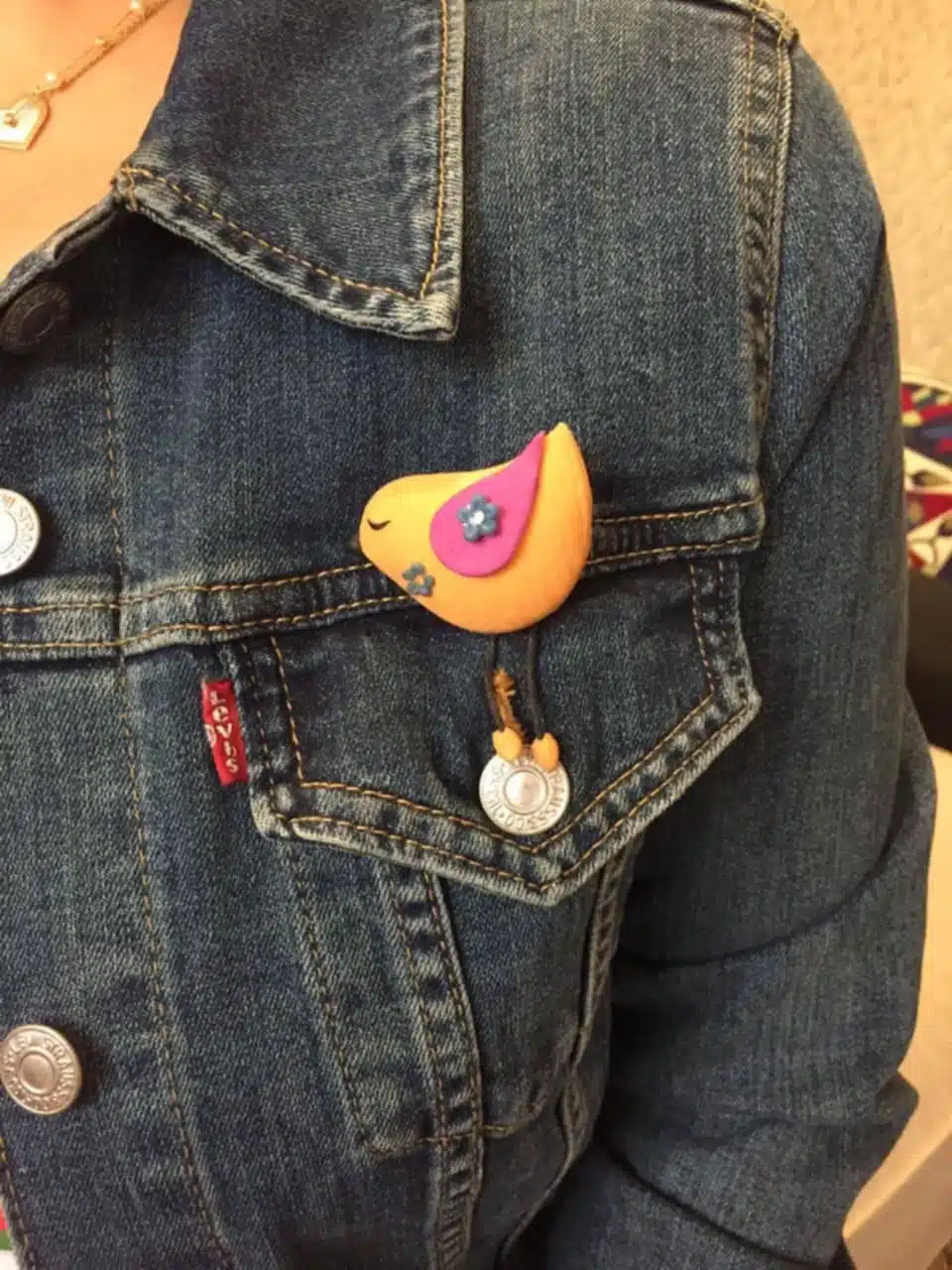 Bird brooch 1 Bird brooch