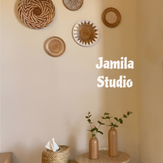 Boho Basket Wall Plates