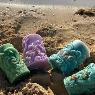 Set of Dolphin & Waves Candles