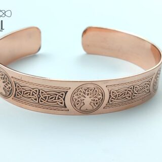Pure red copper bracelet, free size