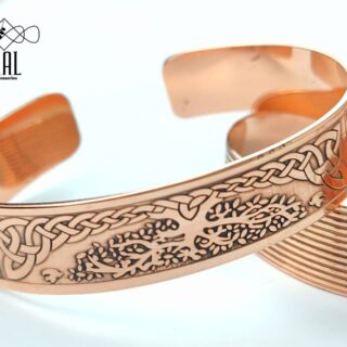 Pure red copper bracelet, free size