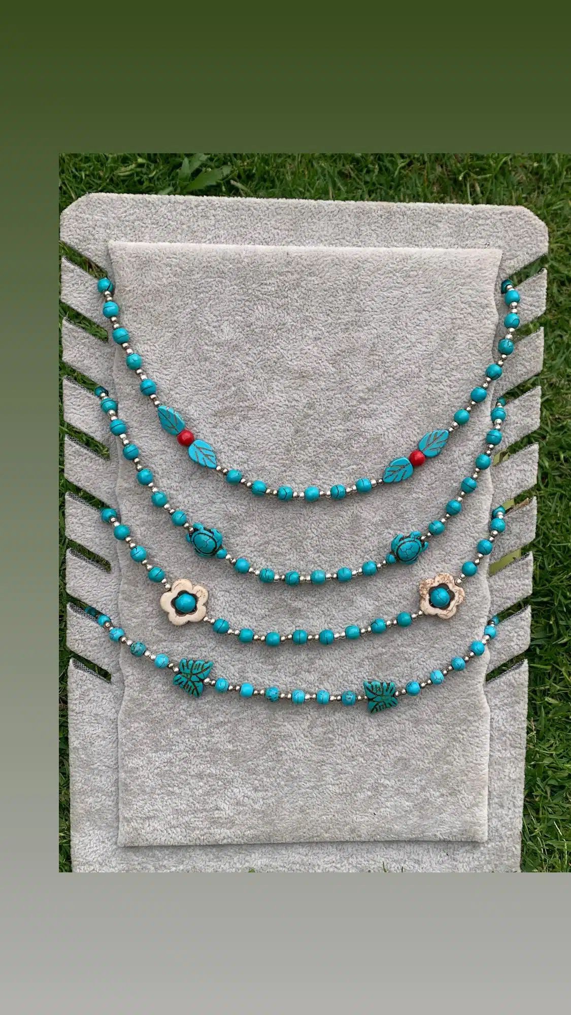 Handmade 925 Silver Turquoise Necklaces 1 Handmade 925 Silver Turquoise Necklaces