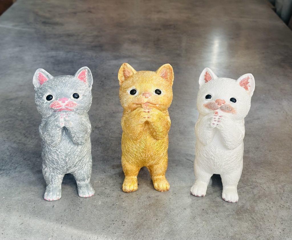 Decorative cat Figurines 4 Decorative cat Figurines