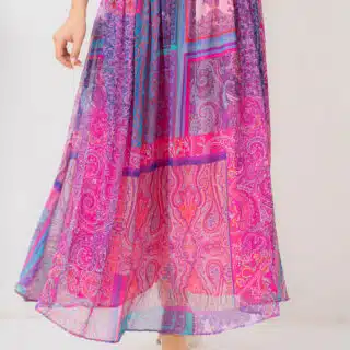 Indian Paisley Skirt