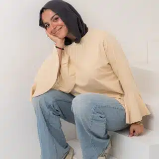 Beige Sensu sleeves t-shirt