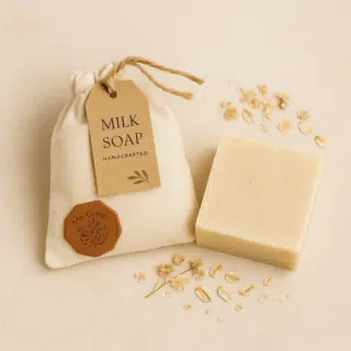 Natural Milk Soap صابونه الحليب الطبيعيه