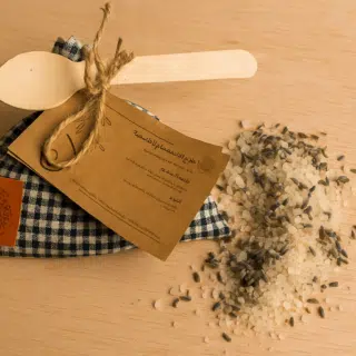 Scented Relaxant BathSalts أملاح الاستحمام المهدئه المعطره