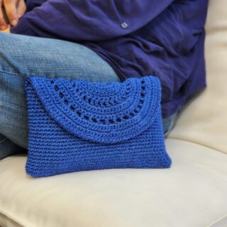 crochet clutch