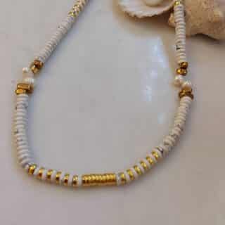 Howlite necklaces
