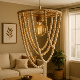 “Noor” Beaded Light