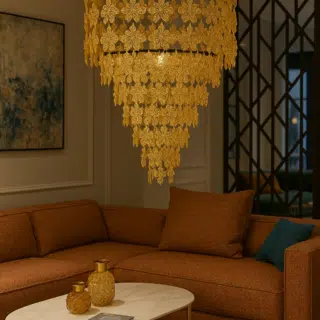 Petal Drop Chandelier