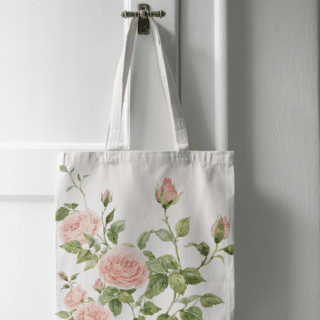 Beige Tote Bag