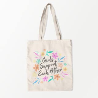 Beige Tote Bag