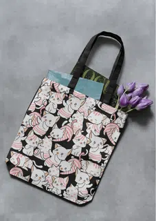 All Over Printed Tote Bag